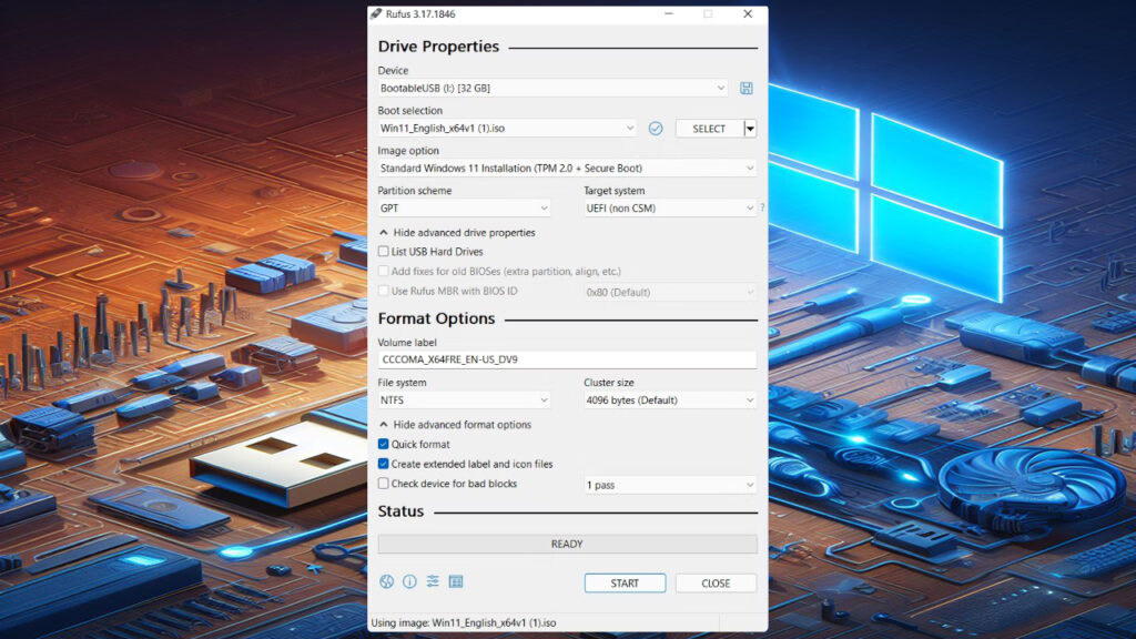 Windows 11 Bootable USB